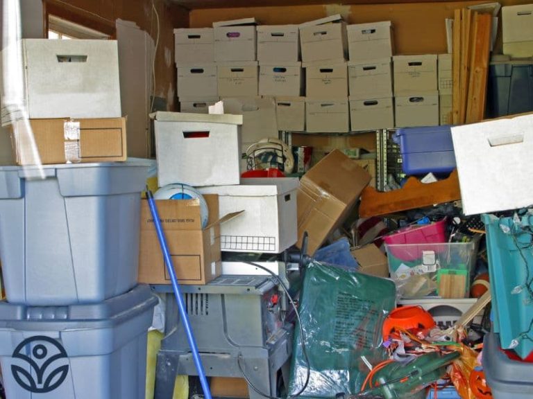 Hoarding in a garage